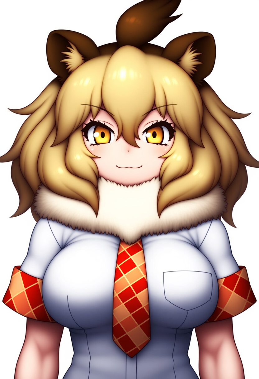 An image depicting lion (kemono friends)