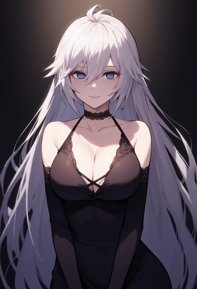 An image depicting lucifer (shingeki no bahamut)