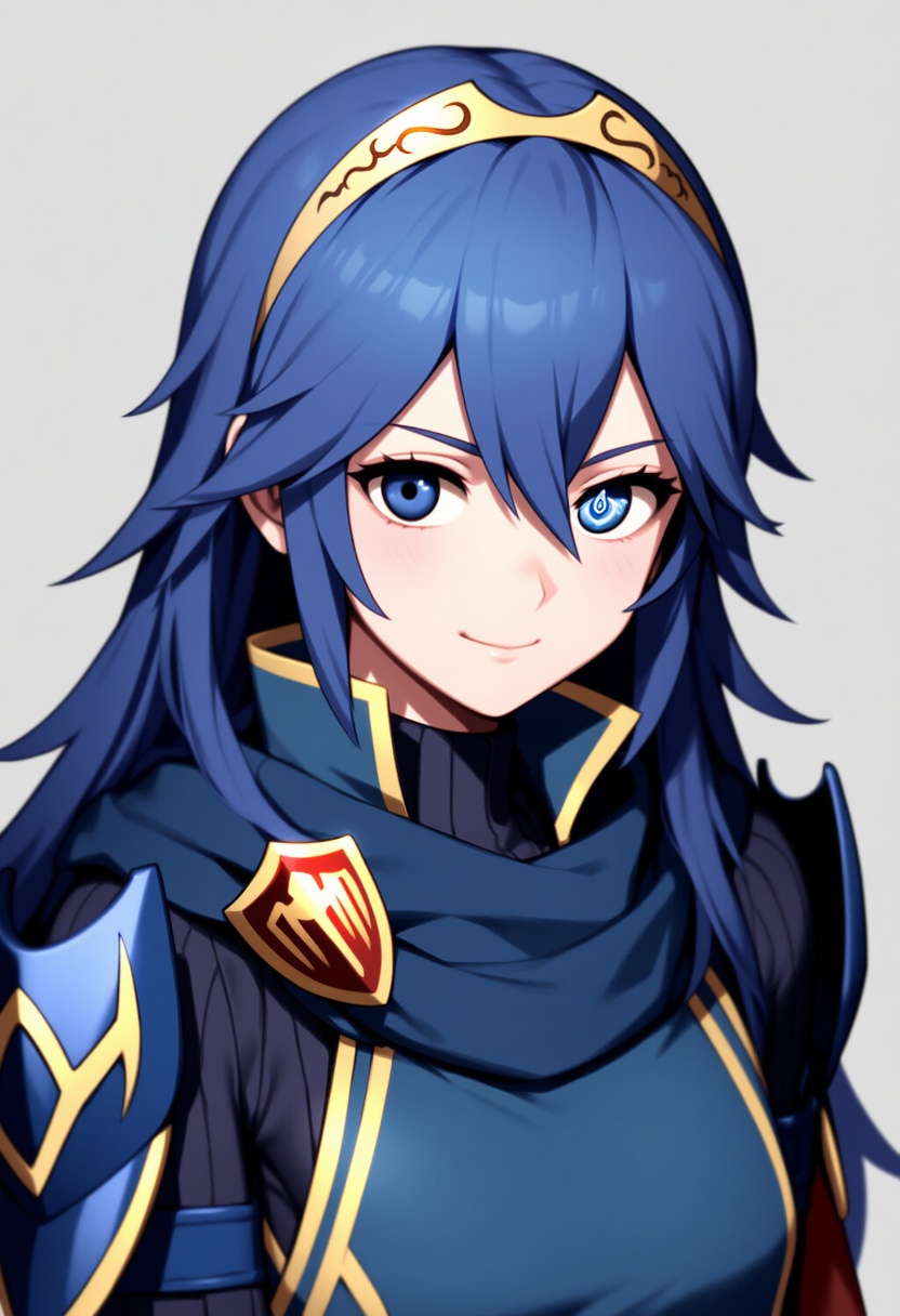 An image depicting lucina (fire emblem)