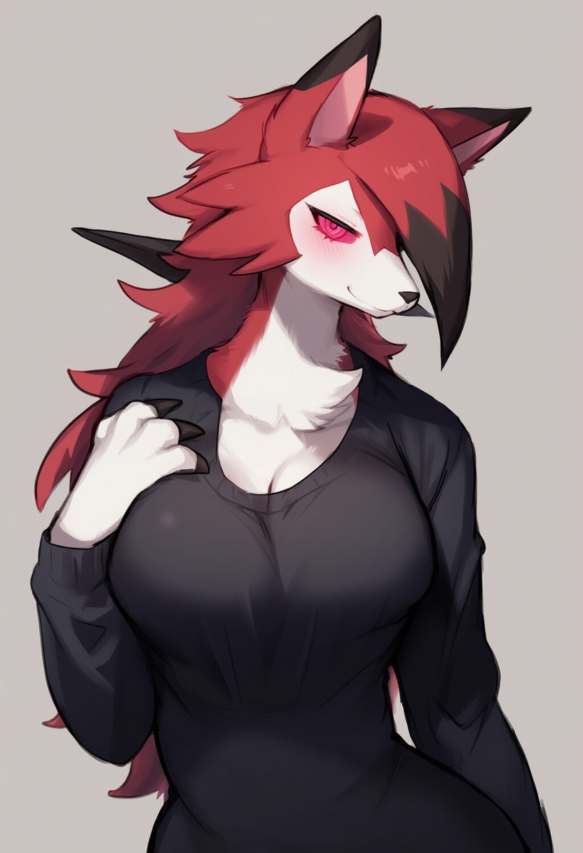 An image depicting lycanroc