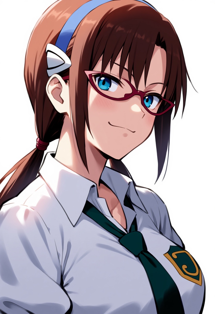 An image depicting makinami mari illustrious