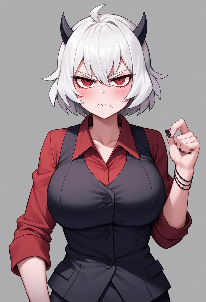 An image depicting malina (helltaker)