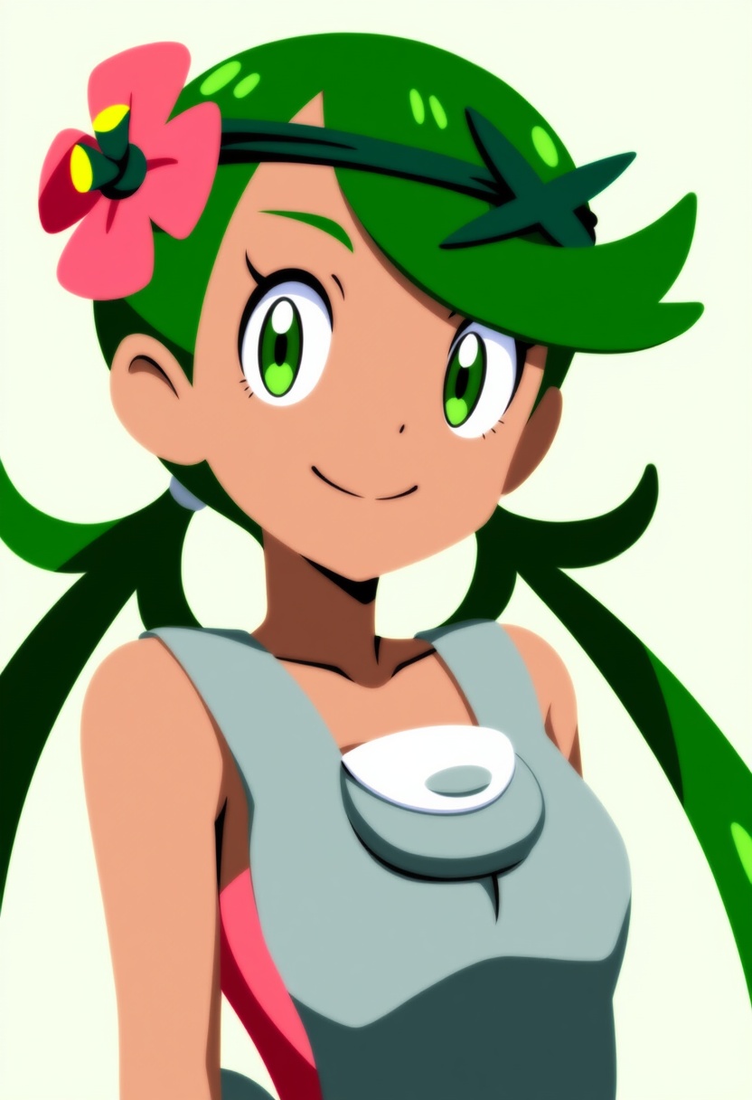 An image depicting mallow (pokemon)