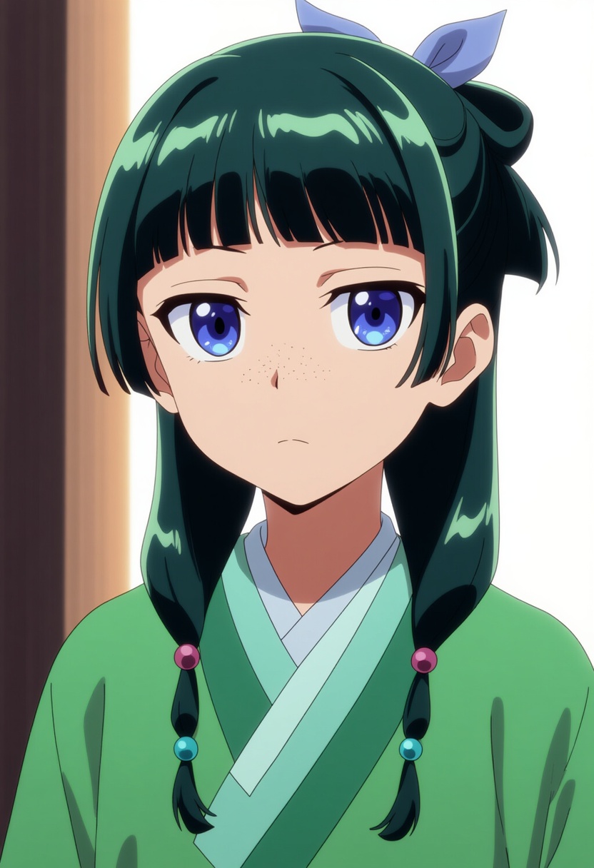 An image depicting maomao (kusuriya no hitorigoto)