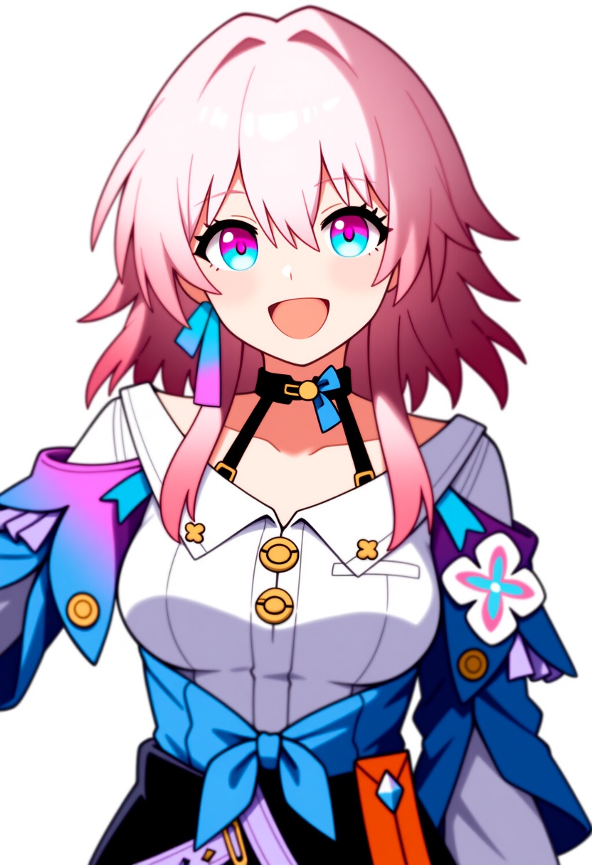 An image depicting march 7th (preservation) (honkai: star rail)