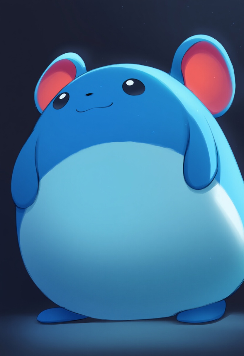An image depicting marill