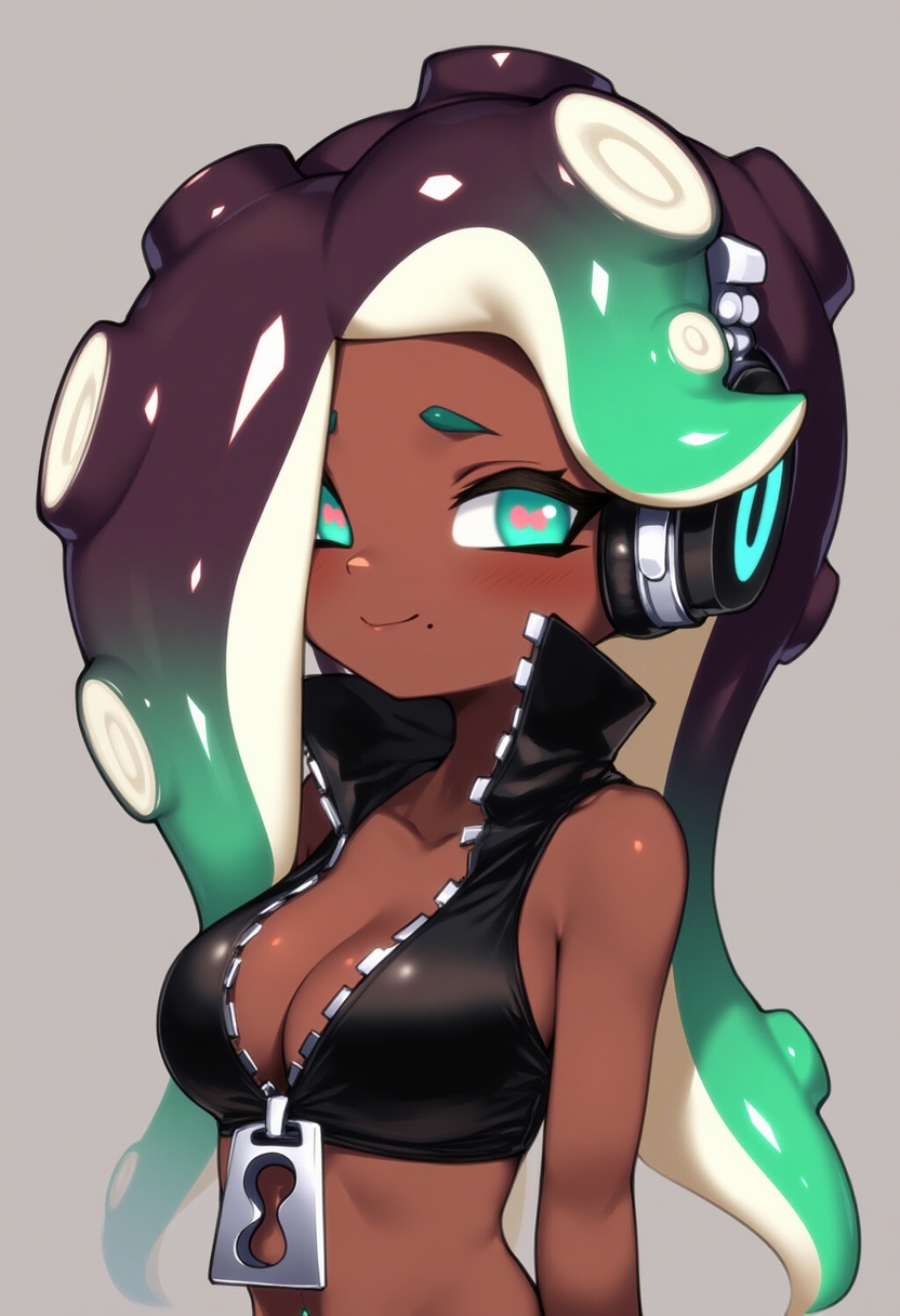 An image depicting marina (splatoon)