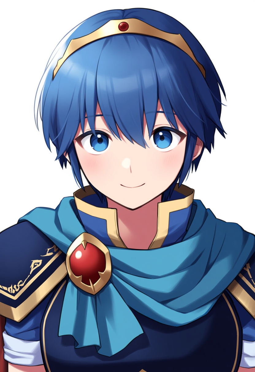 An image depicting marth (fire emblem)
