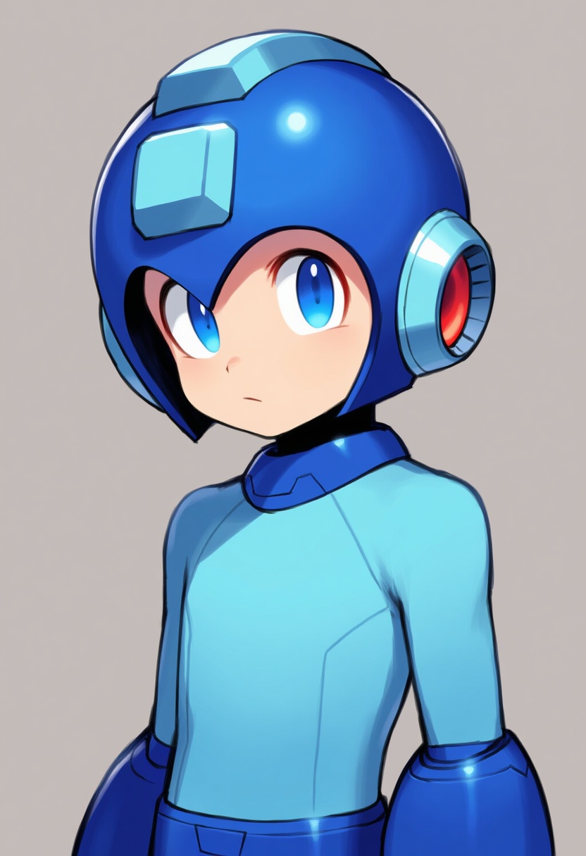 An image depicting mega man (character)