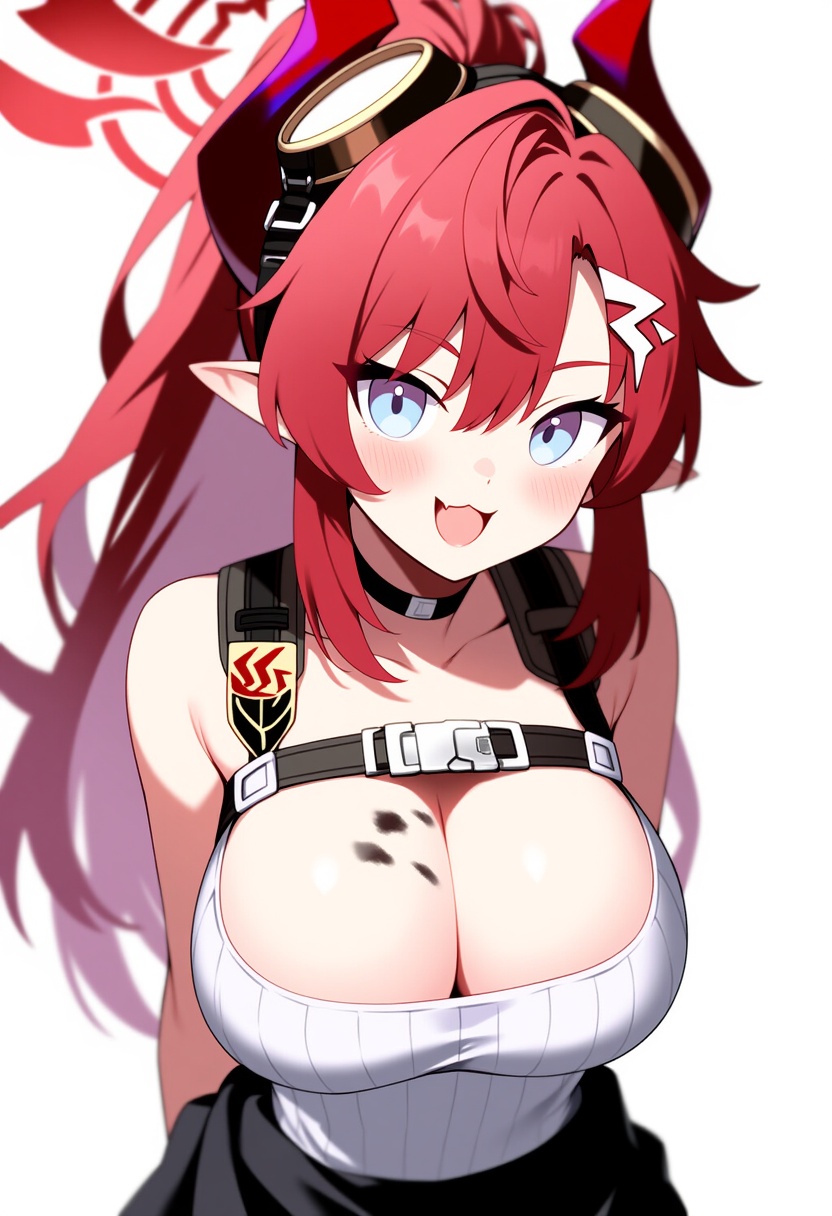 An image depicting megu (blue archive)