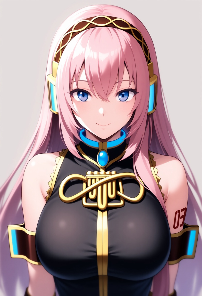 An image depicting megurine luka