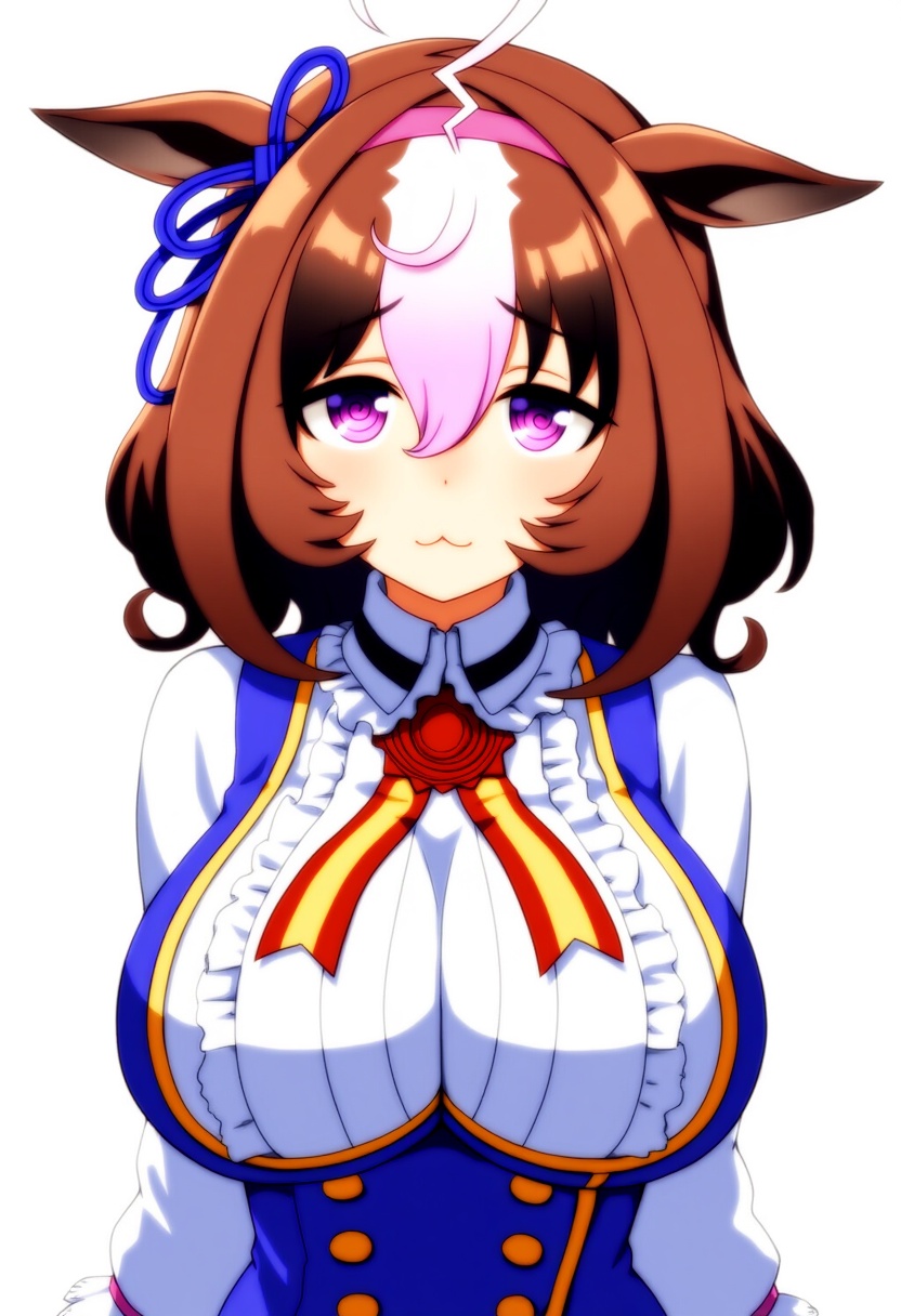 An image depicting meisho doto (umamusume)