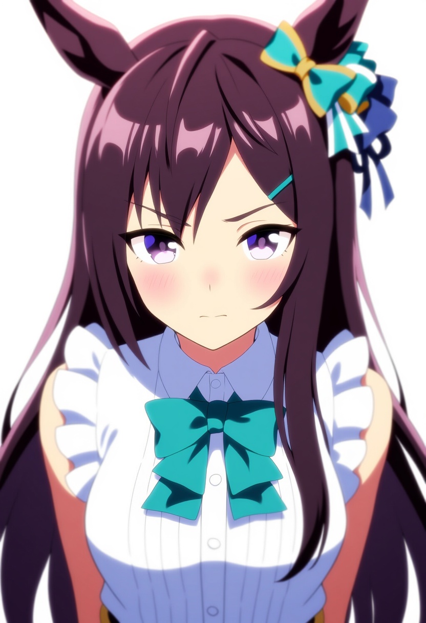 An image depicting mejiro dober (umamusume)