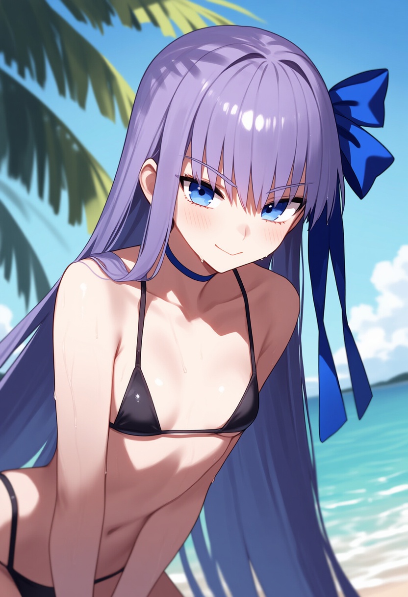 An image depicting meltryllis (swimsuit lancer) (fate)