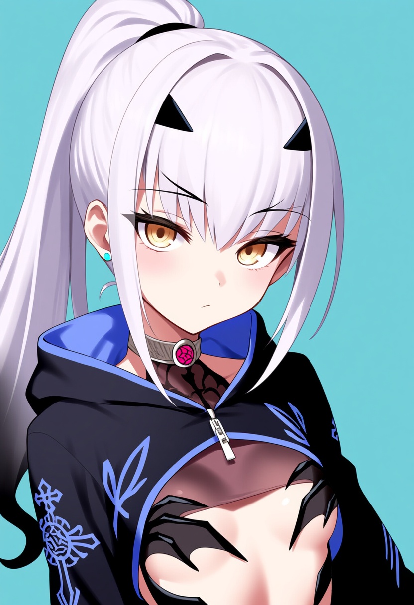 An image depicting melusine (swimsuit ruler) (fate)