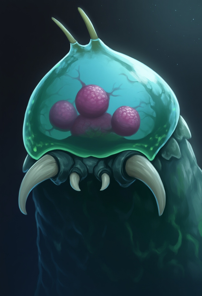 An image depicting metroid larva