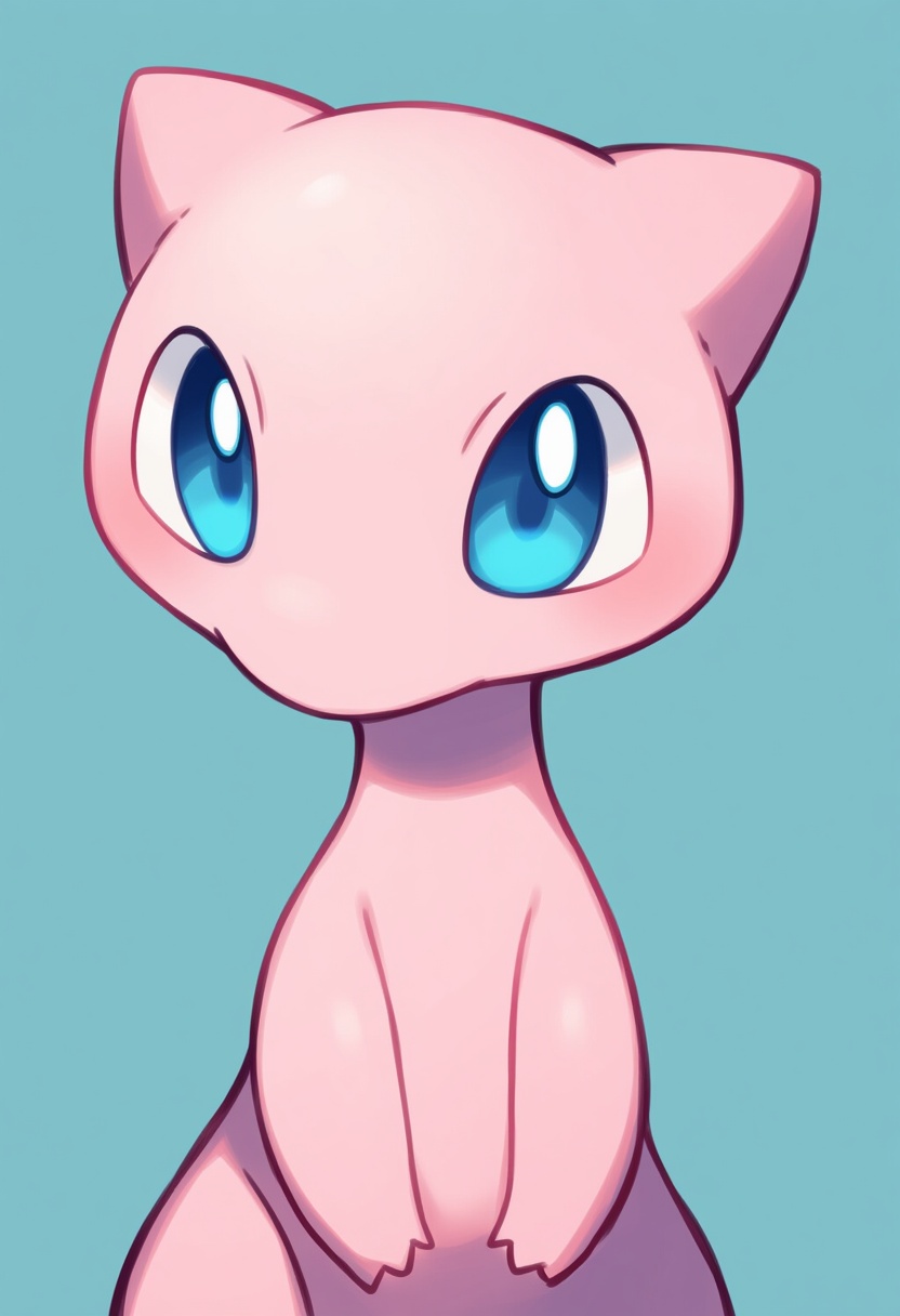 An image depicting mew (pokemon)