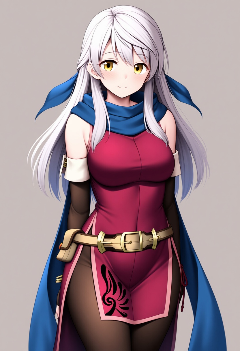 An image depicting micaiah (fire emblem)