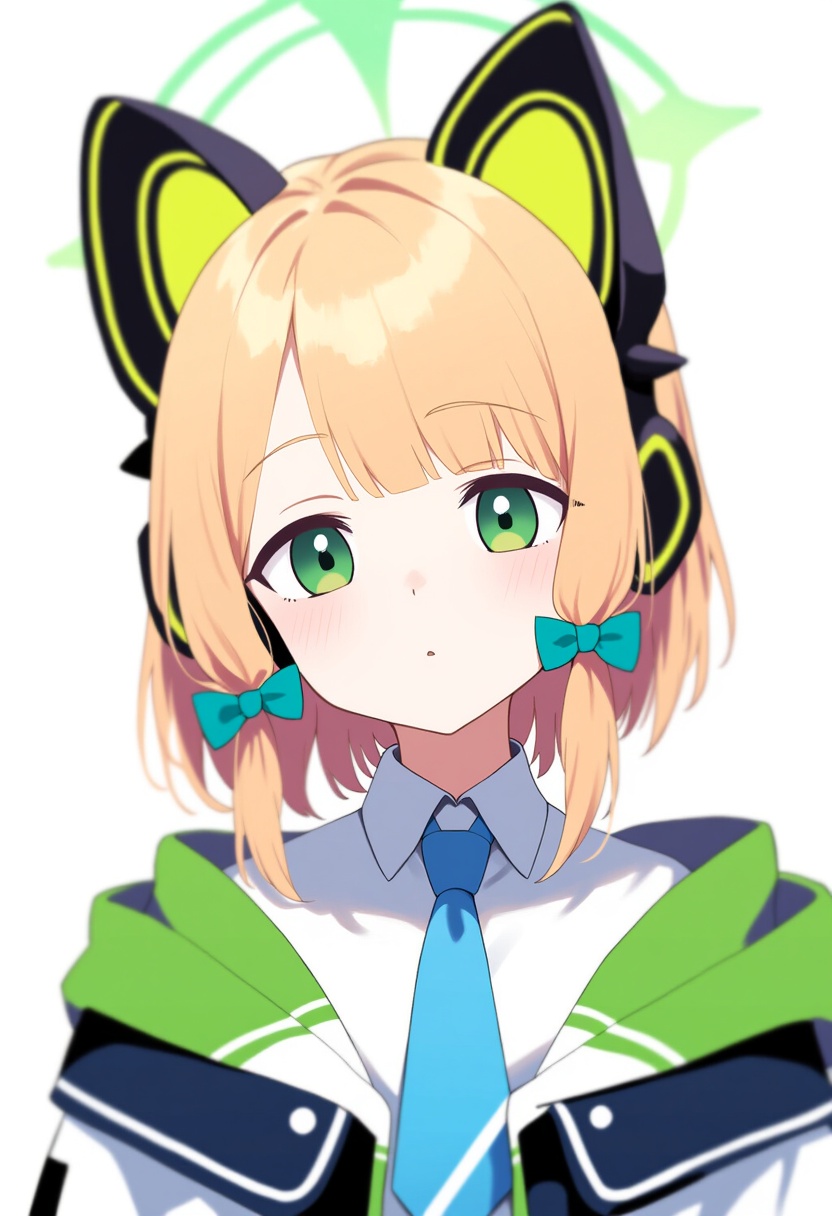 An image depicting midori (blue archive)