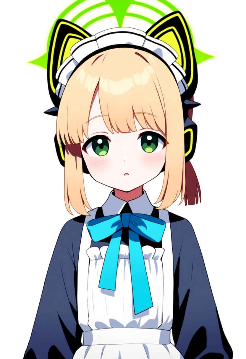 An image depicting midori (maid) (blue archive)
