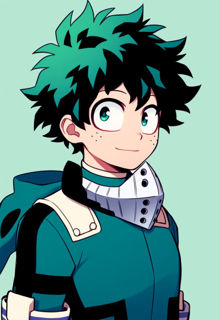 An image depicting midoriya izuku