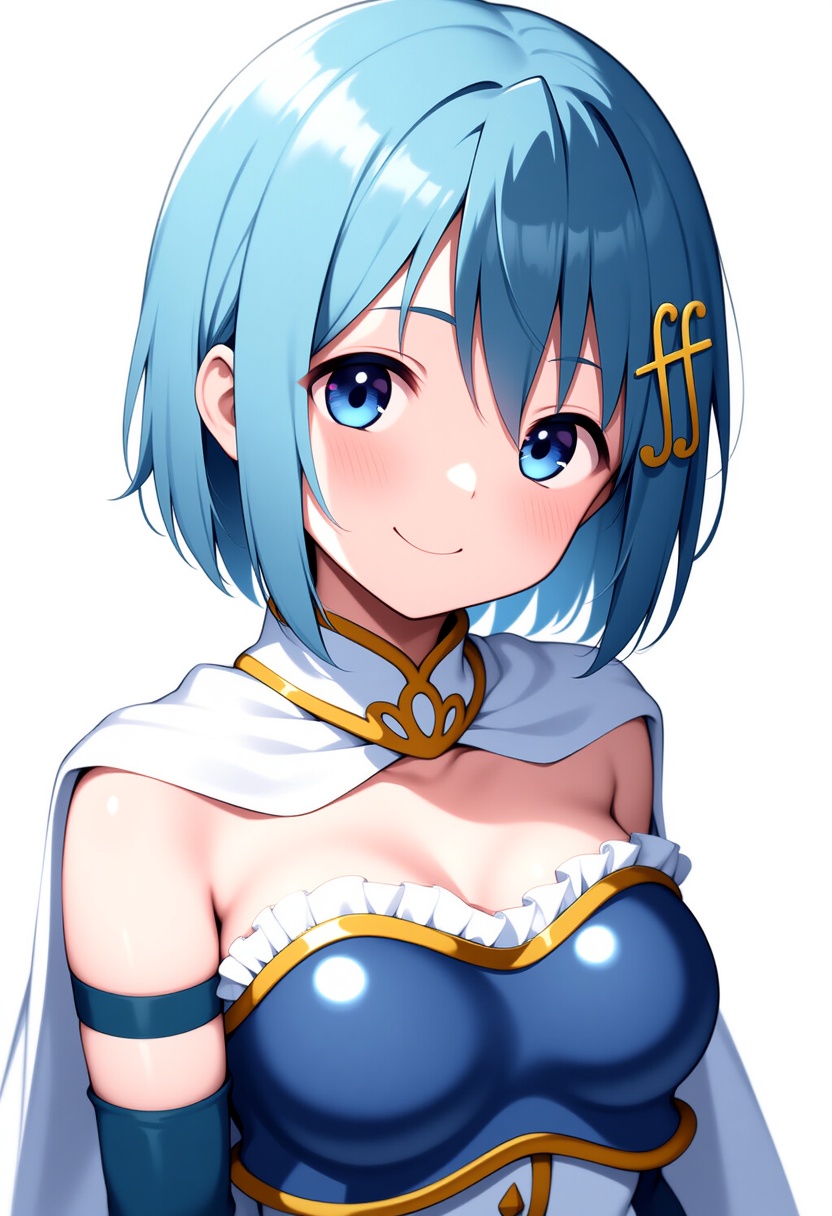 An image depicting miki sayaka (magical girl)