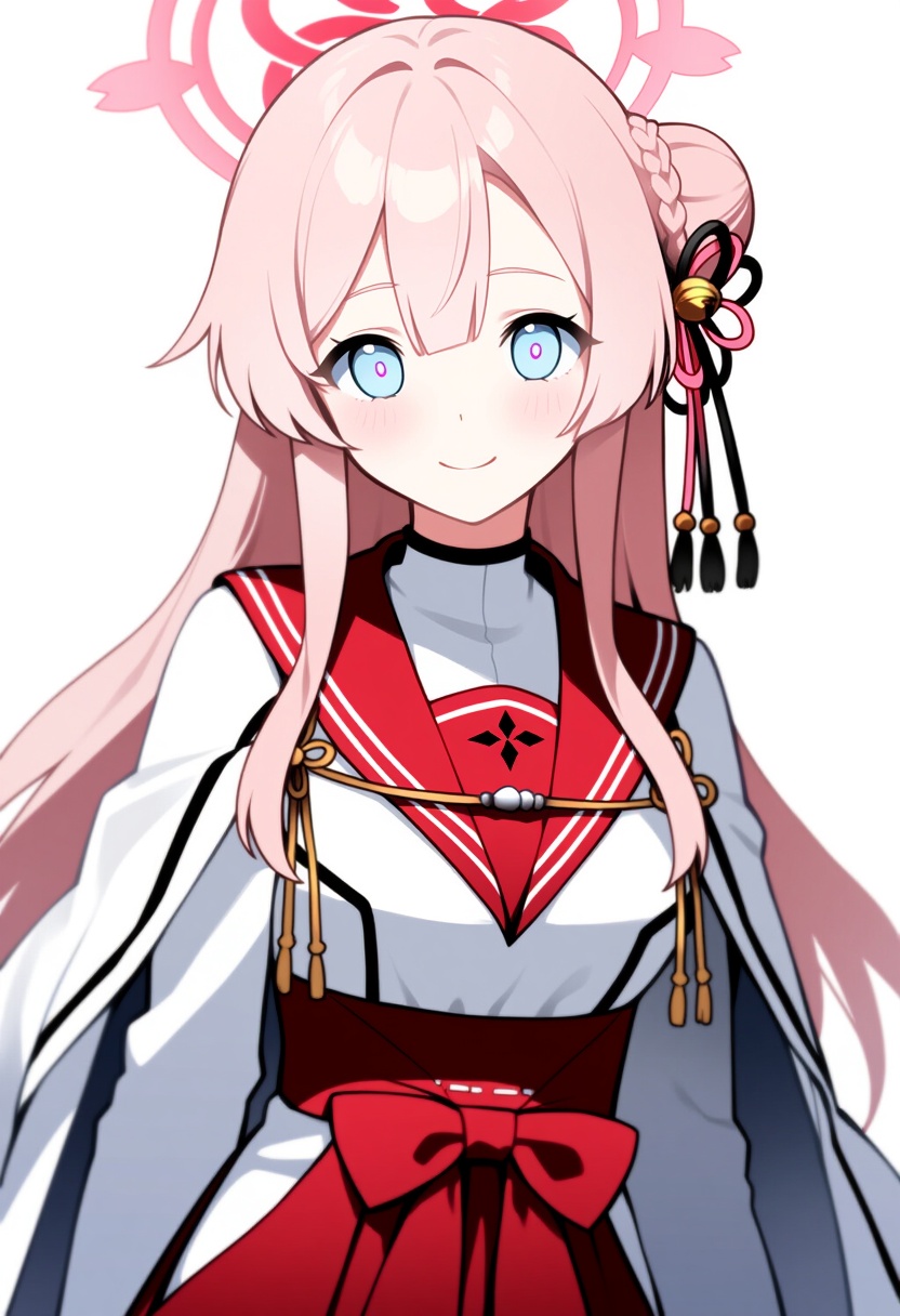 An image depicting mimori (blue archive)