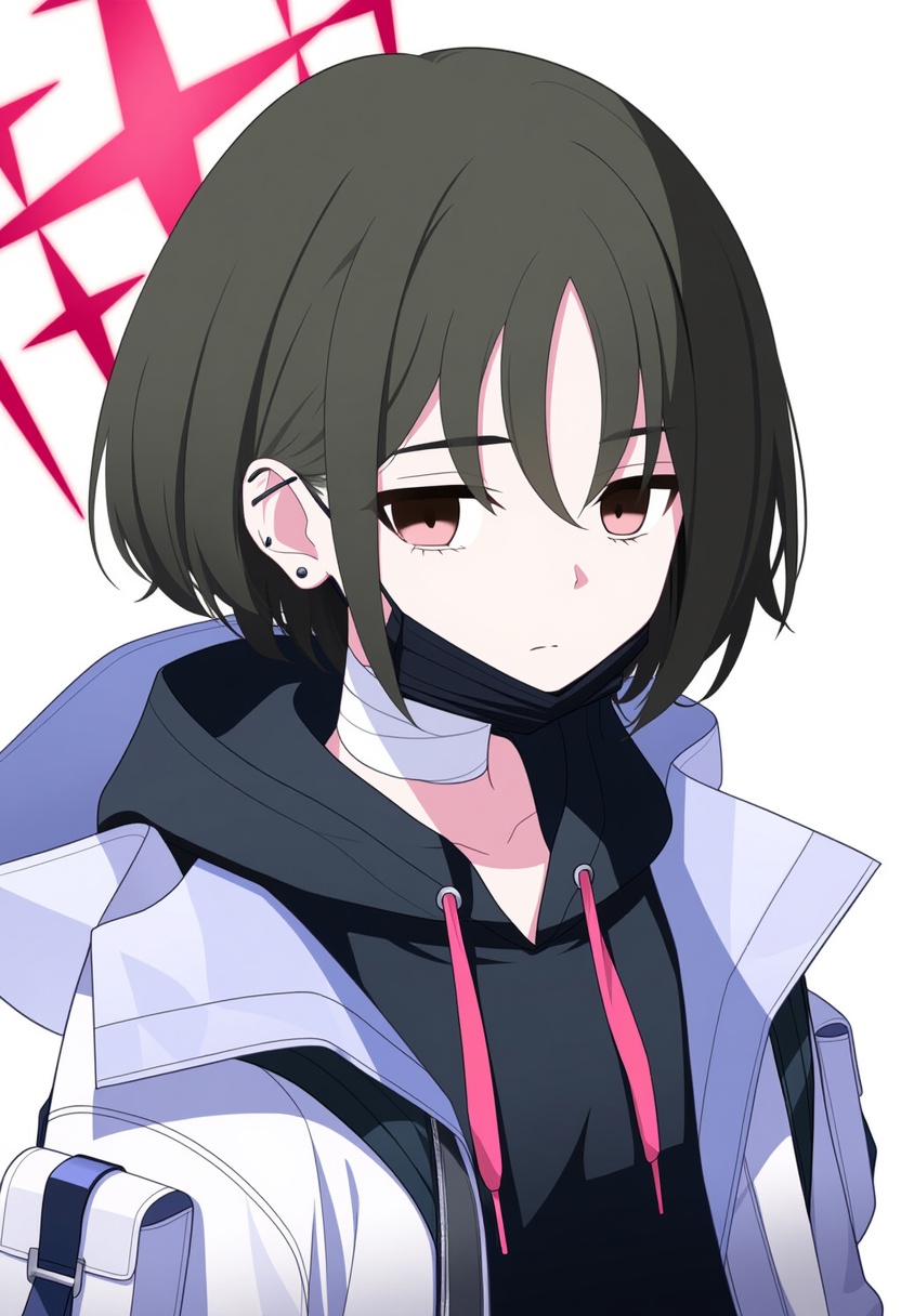 An image depicting misaki (blue archive)