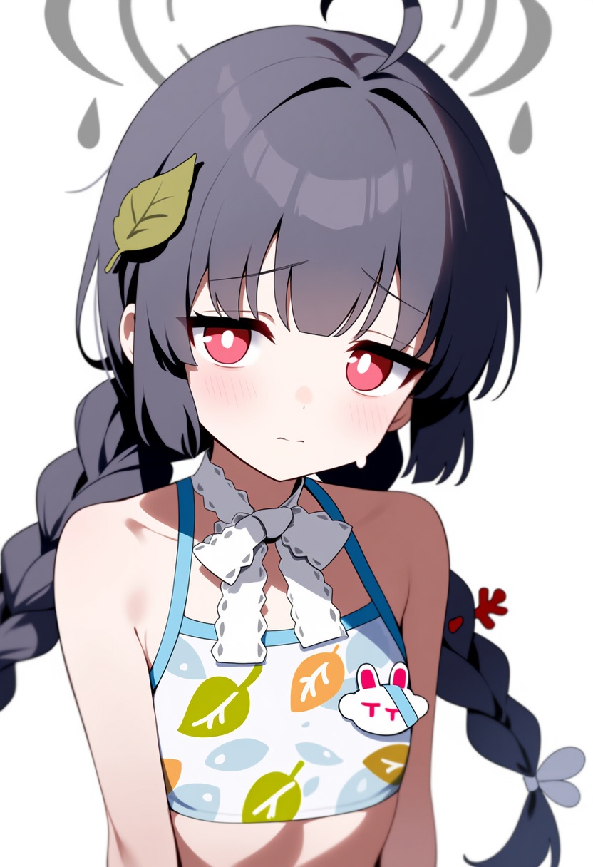 An image depicting miyu (swimsuit) (blue archive)