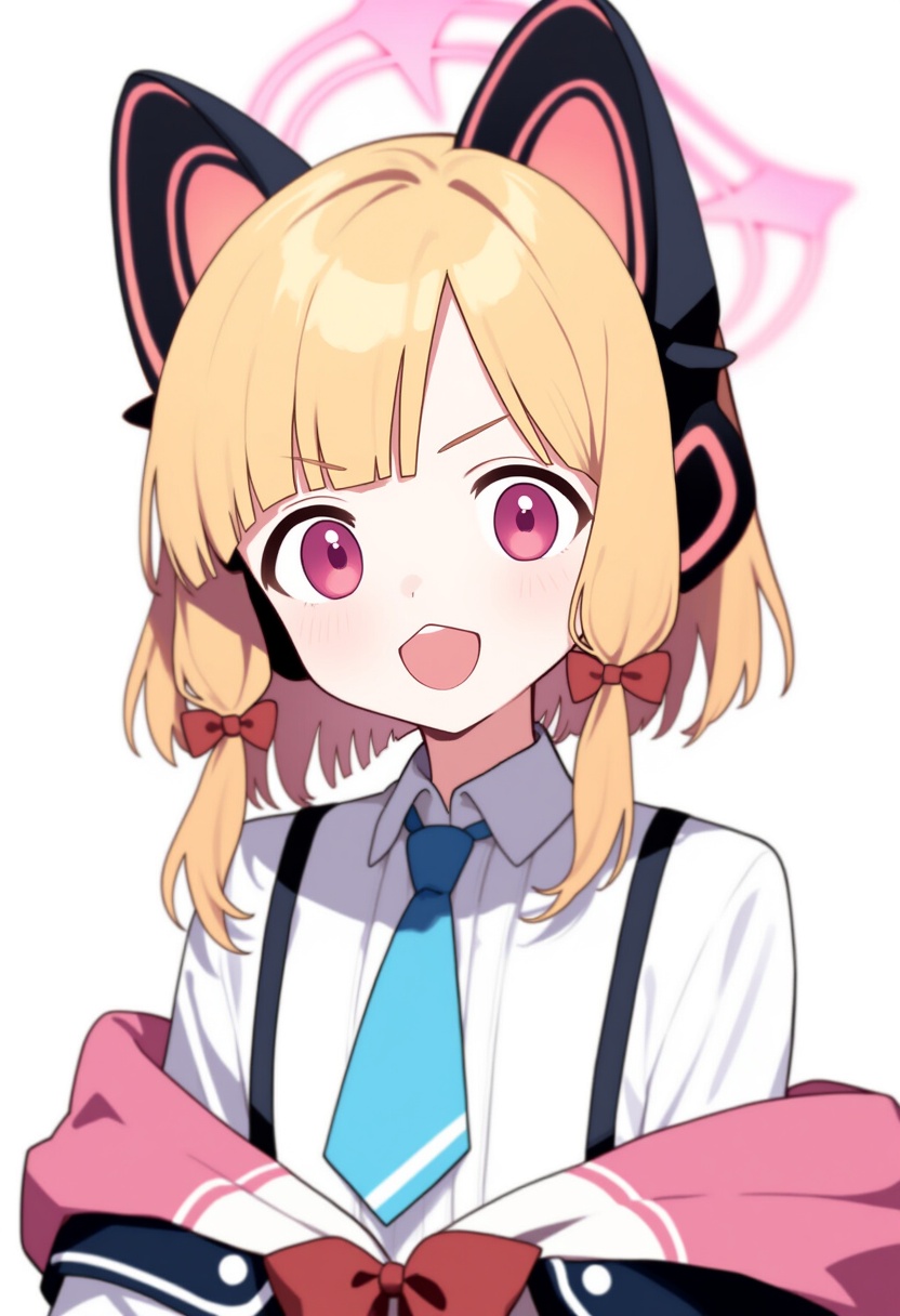 An image depicting momoi (blue archive)