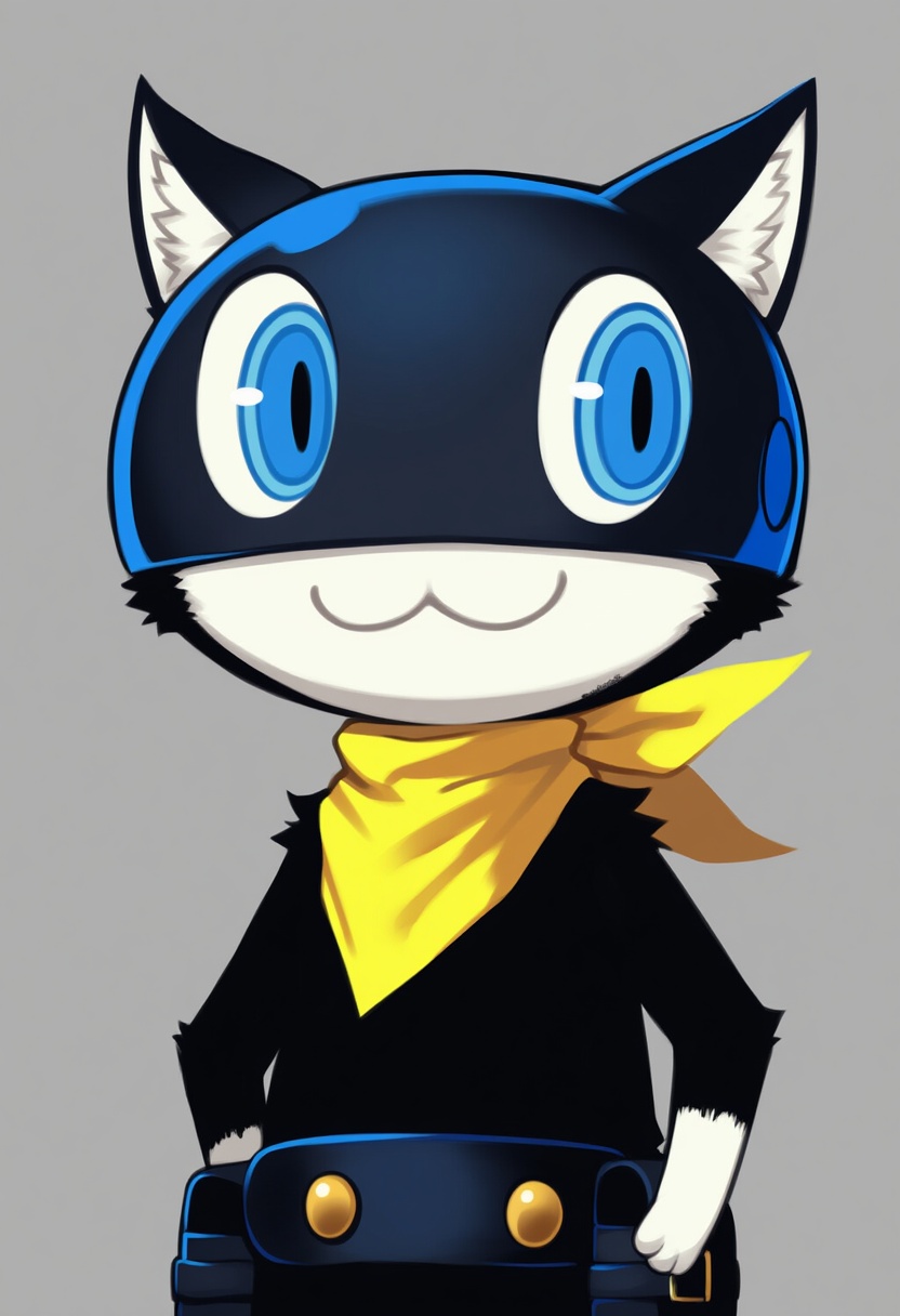 An image depicting morgana (persona 5)