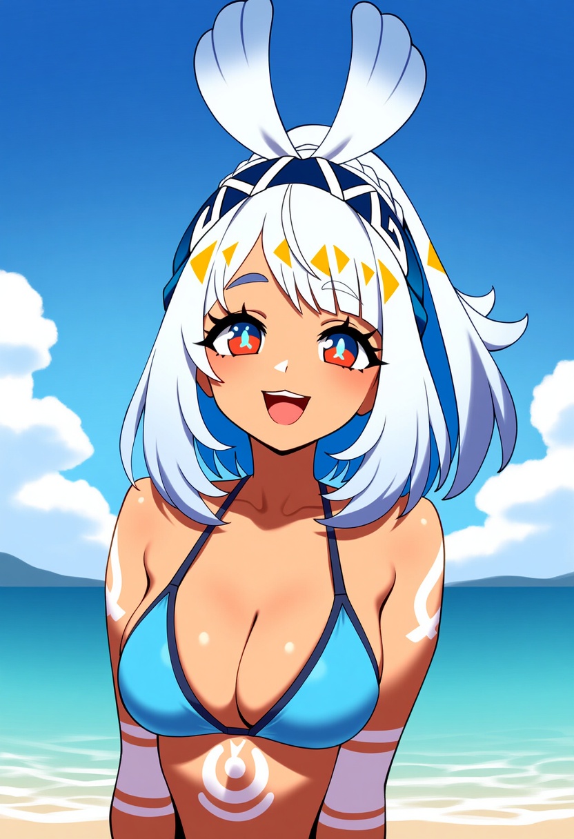 An image depicting mualani (genshin impact)