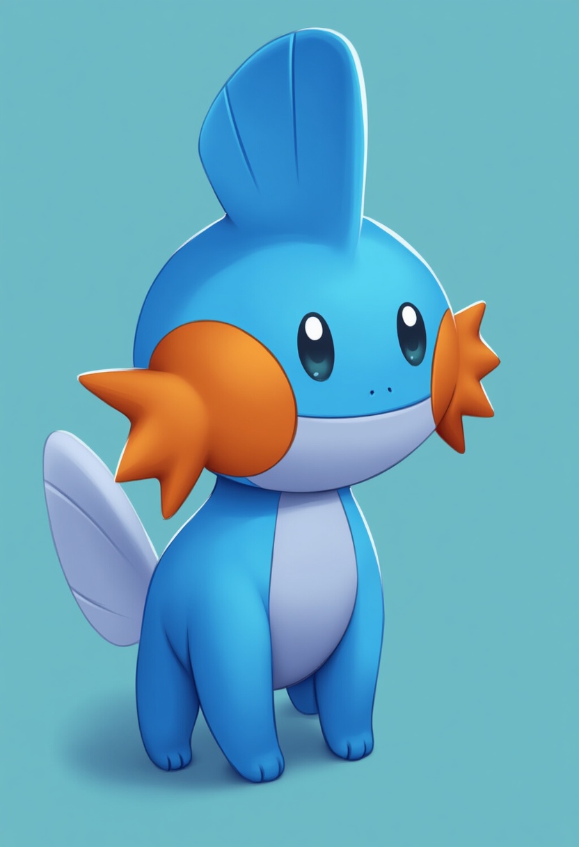 An image depicting mudkip