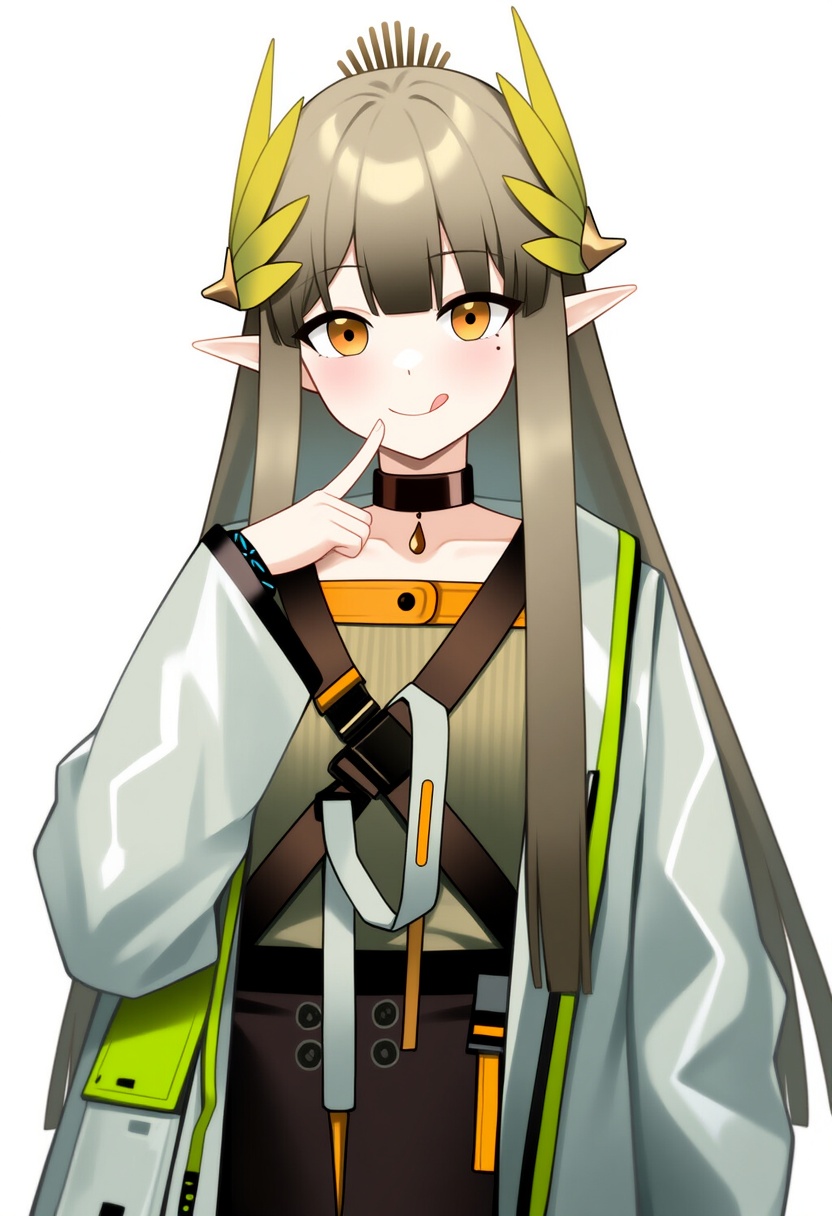An image depicting muelsyse (arknights)