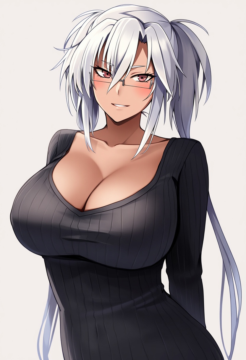 An image depicting musashi kai (kancolle)