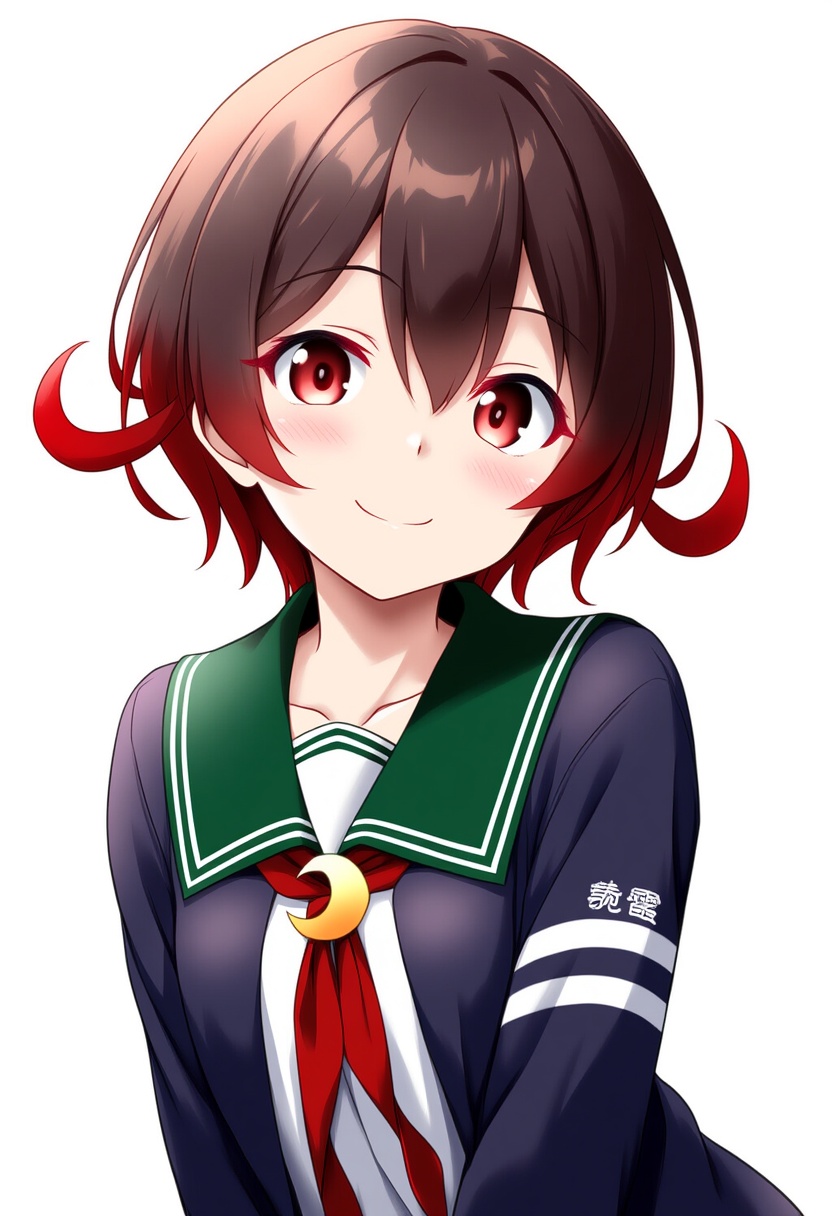 An image depicting mutsuki kai ni (kancolle)