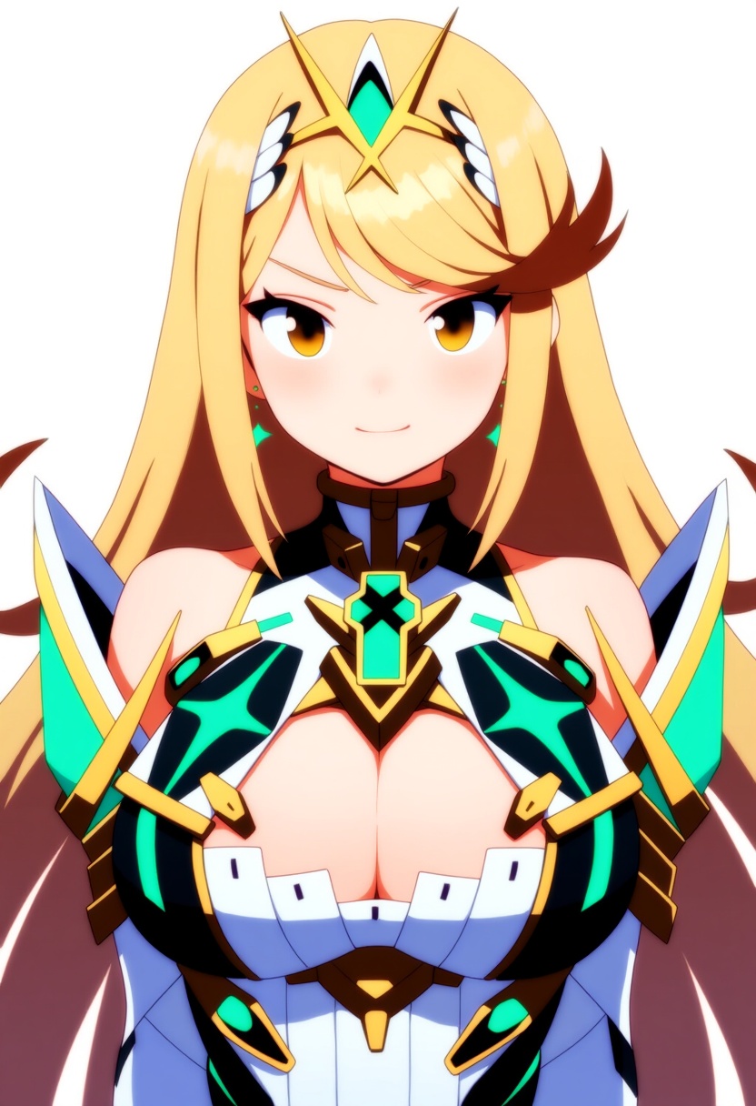 An image depicting mythra (xenoblade)