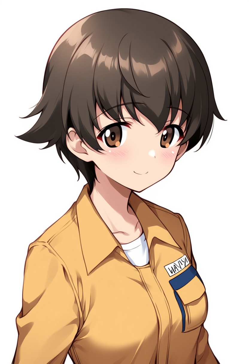 An image depicting nakajima (girls und panzer)