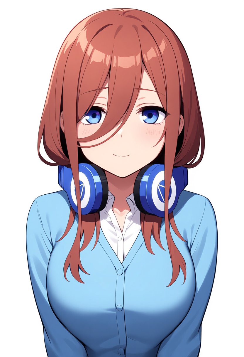 An image depicting nakano miku