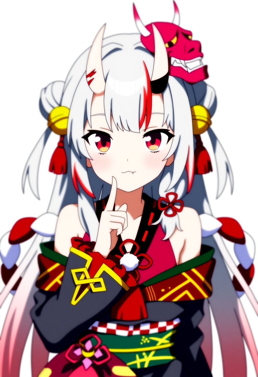 An image depicting nakiri ayame (1st costume)