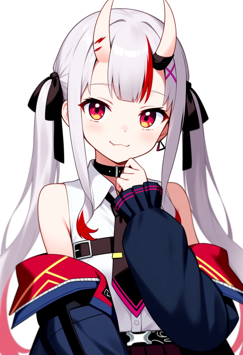 An image depicting nakiri ayame (streetwear)