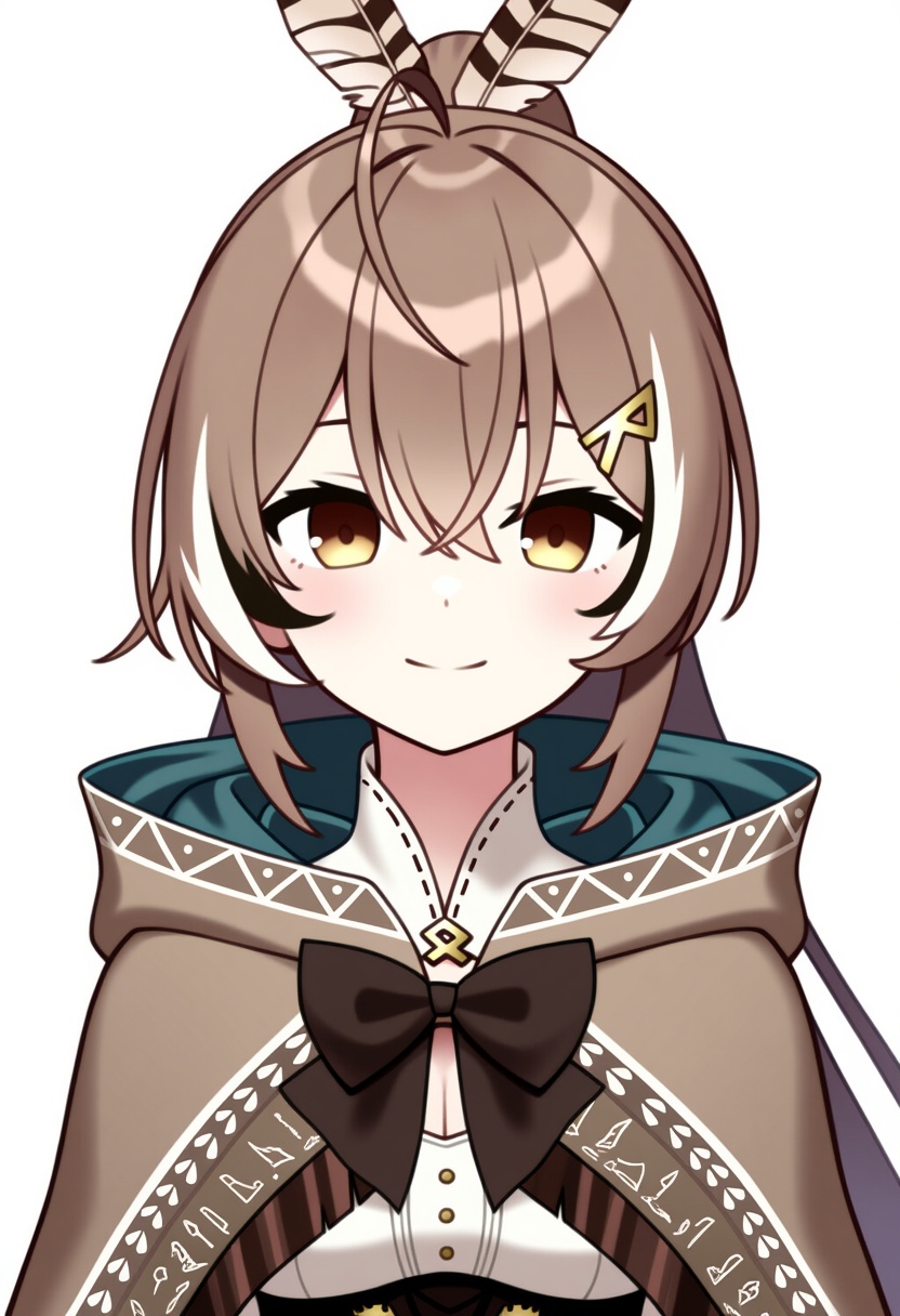 An image depicting nanashi mumei (1st costume)