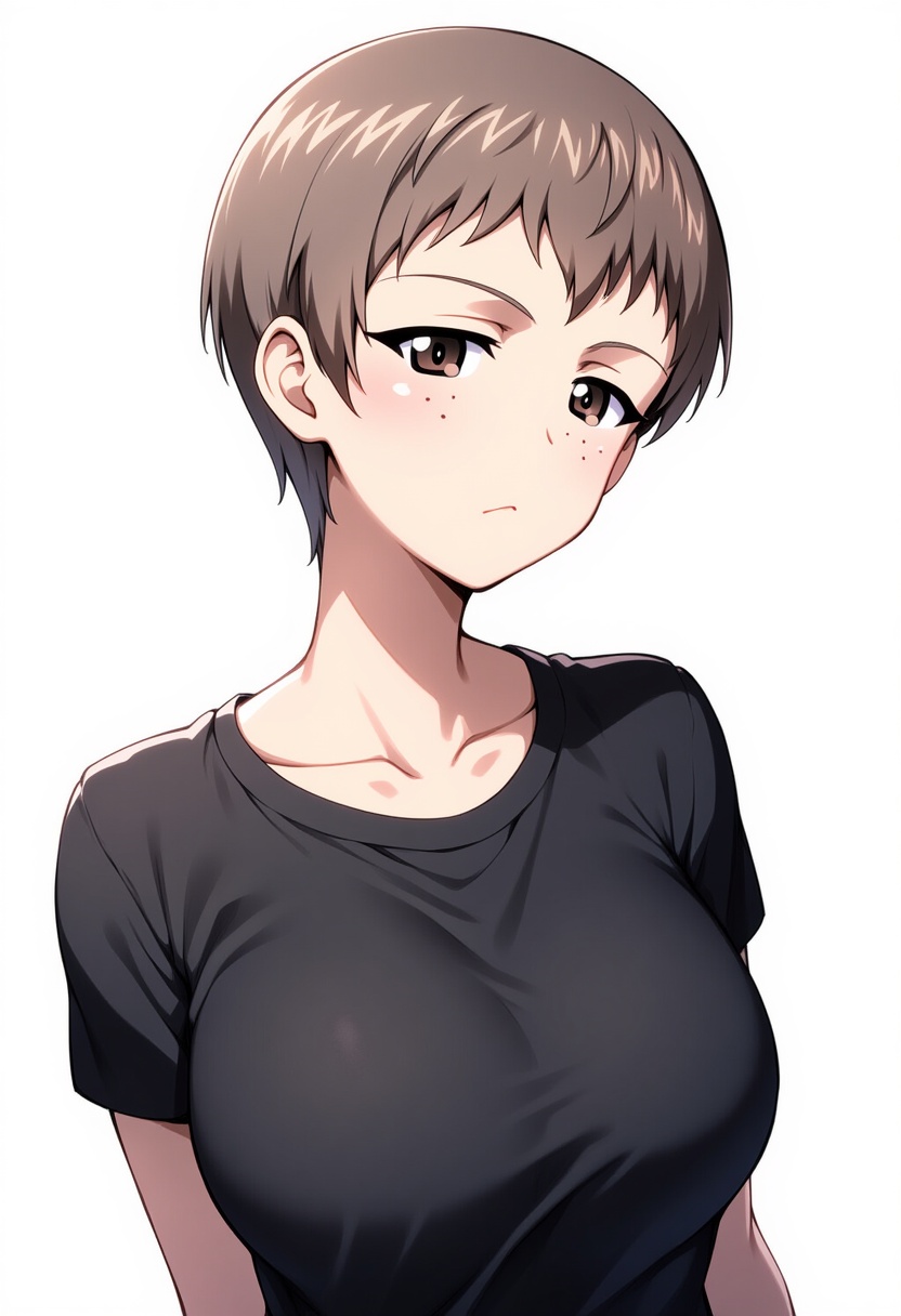 An image depicting naomi (girls und panzer)