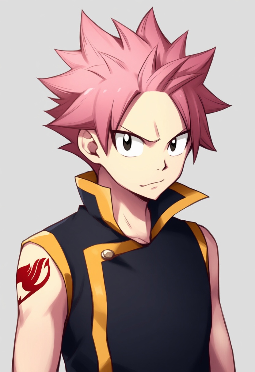 An image depicting natsu dragneel