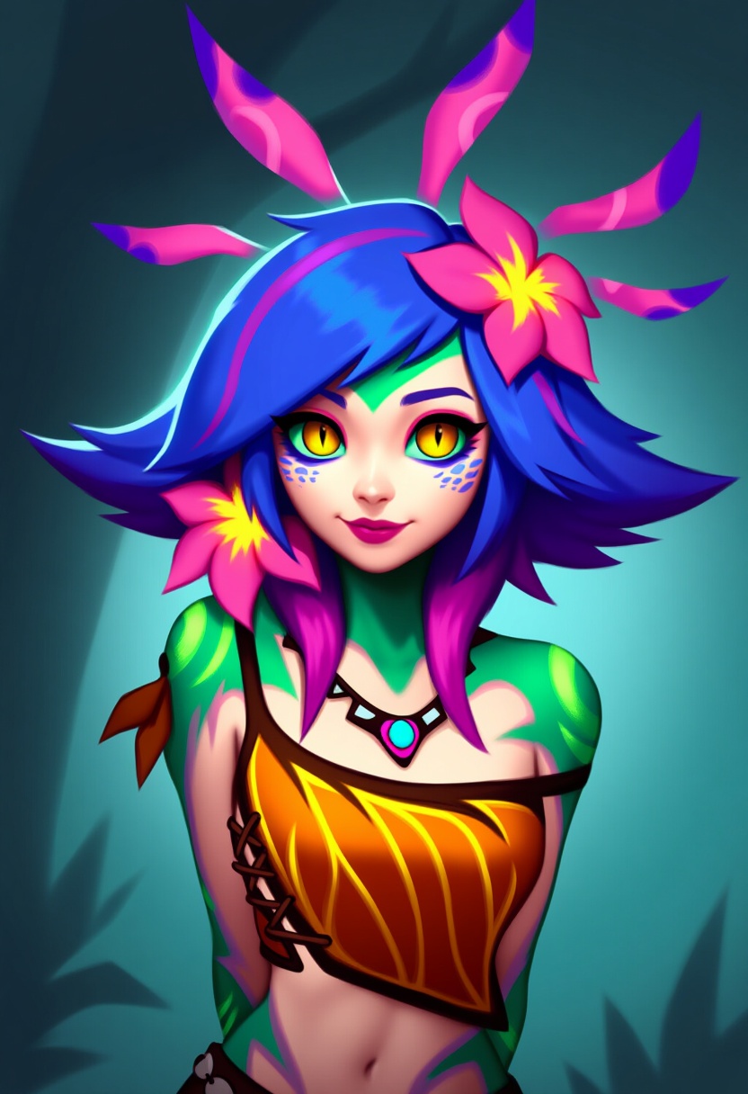 An image depicting neeko (league of legends)