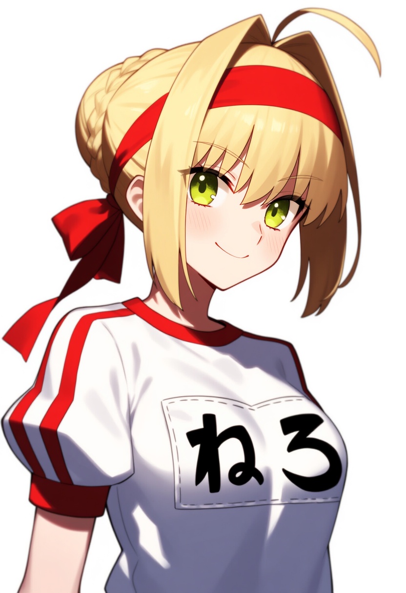 An image depicting nero claudius (olympian bloomers) (fate)