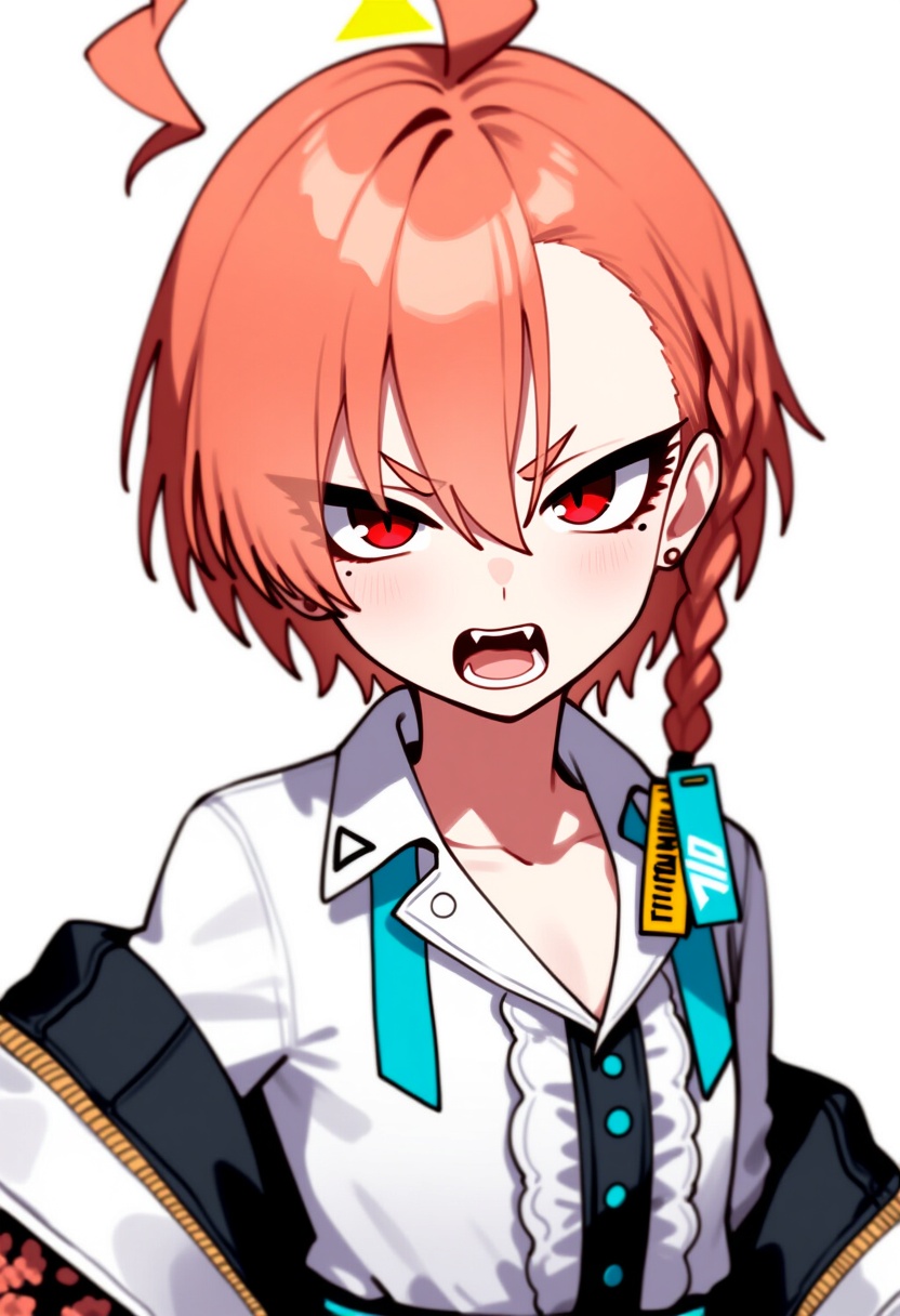 An image depicting neru (blue archive)