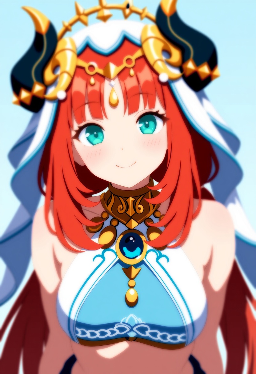 An image depicting nilou (genshin impact)