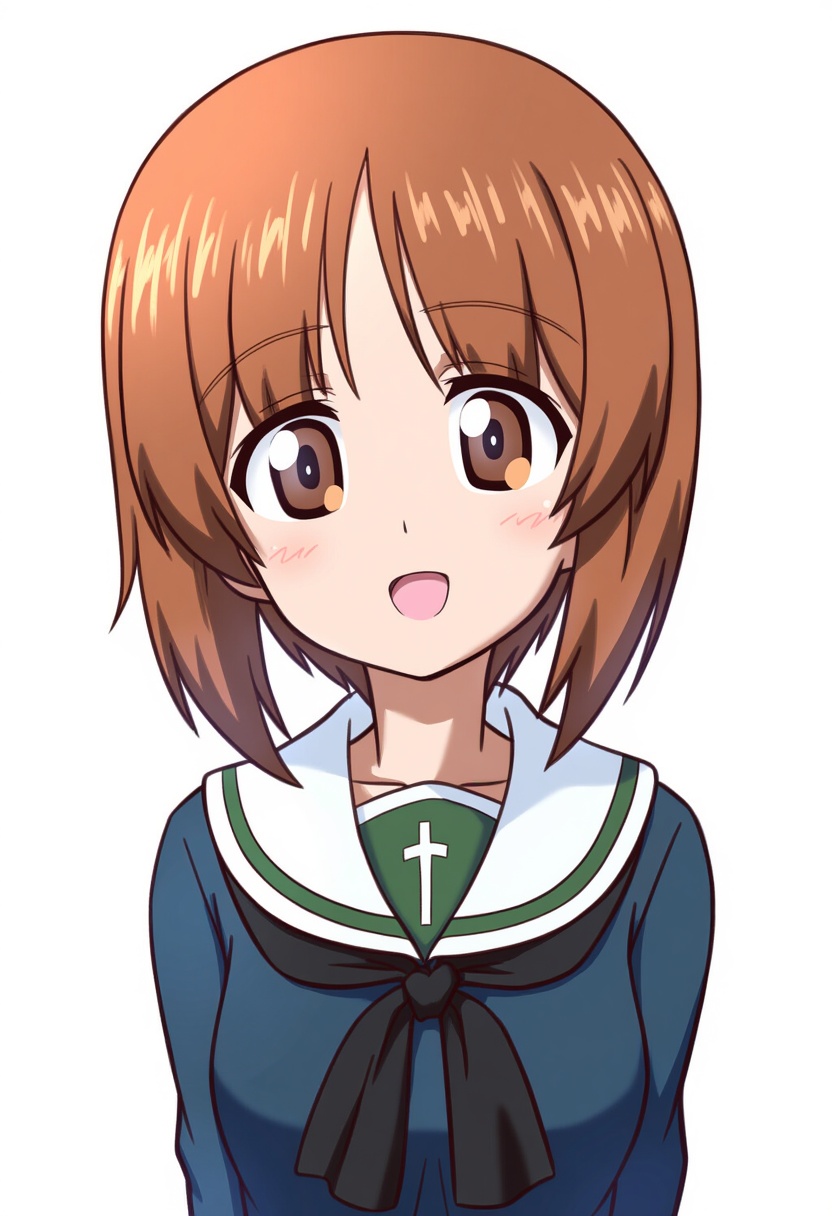 An image depicting nishizumi miho