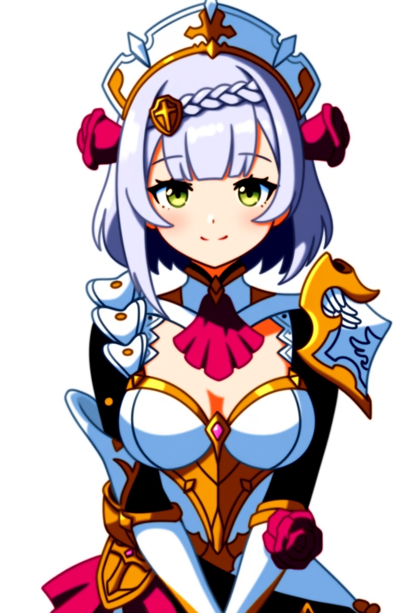An image depicting noelle (genshin impact)